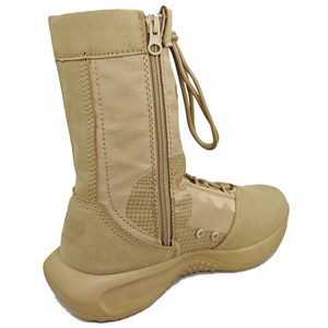 Lightweight Combat <strong>Boot</strong> for Men Breathable Ankle <strong>Boots</strong> with <strong>Zip</strong> Closure All Season for <strong>Work</strong> &amp; Motorcycles - Product Image 3