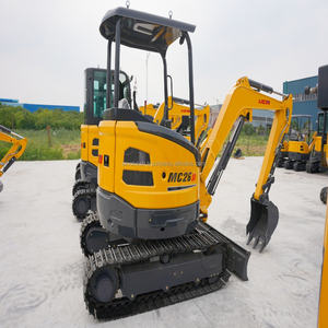 Mini-excavatrice sur chenilles d'occasion haute puissance UCM 1,5 tonne MC26SR, d'origine chinoise, pour les petits travaux de construction agricole - Product Image 2