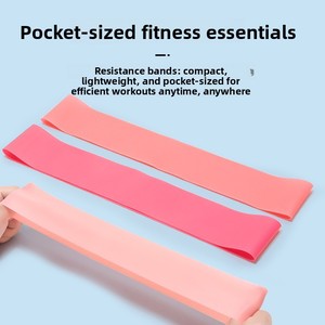 Bandes de Résistance TPE Directes d'Usine pour Fitness, Yoga, Exercice, Élastiques pour le Remodelage Corporel et les Boucles pour Fessiers Sculptés - Product Image 2