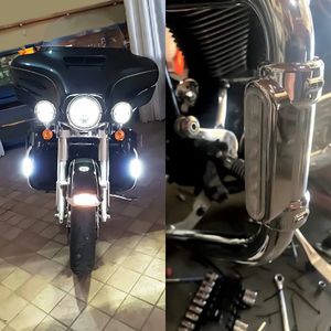 <span class=keywords><strong>Barre</strong></span> d'autoroute RACEPRO pour moto, lumière <span class=keywords><strong>de</strong></span> conduite, blanc ambre, LED pour barres <span class=keywords><strong>de</strong></span> sécurité pour <span class=keywords><strong>Harley</strong></span> Bike Touring Bikes - Product Image 6