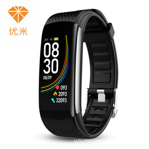 C6T Smart <b>Bracelet</b> TPU Band Touchscreen Heart Rate Blood Oxygen Sleep Monitor Unisex Sports Fitness Tracker 7-14 Days Battery - Product Image 3
