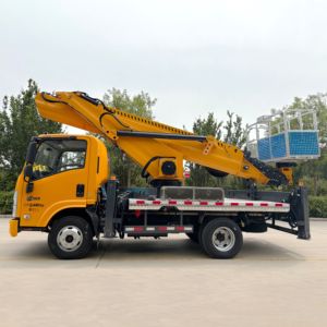 ISUZU 34m Nâng Nền tảng trên không xe tải gắn cần cẩu manlift - Product Image 1