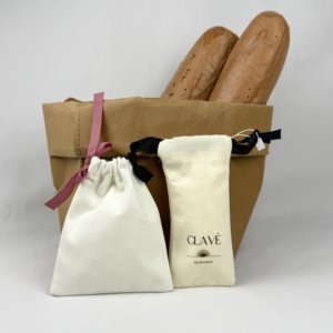 Biodegradable Organic Cotton <b>Drawstring</b> Bag Durable Simple Style Canvas <b>Pouch</b> Eco-friendly Portable Dust Proof <b>Drawstring</b> Bag - Product Image 5