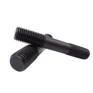 สตั๊ดเกลียวสองหัว M16 8 มม. 1.25  ระดับ 8, 10, 12 สีดำ DIN939 DIN835 - Product Image 5