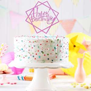 40 pezzi Toppers torta <span class=keywords><strong>di</strong></span> <span class=keywords><strong>compleanno</strong></span> plettri matrimonio Glitter Cake Topper decorazione per torta festa <span class=keywords><strong>di</strong></span> <span class=keywords><strong>compleanno</strong></span> - Product Image 6