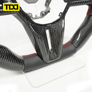 Volant en fibre de carbone véritable fabriqué en usine TDD, adapté aux Nissan 350Z 370Z GTR G35 G37 FX35 M35, sur mesure - Product Image 2