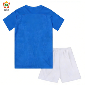 Kaos Pria Berkualitas Tinggi Model O-neck Gaya High Street Ukuran Besar Motif Polos Desain Kosong - Product Image 2