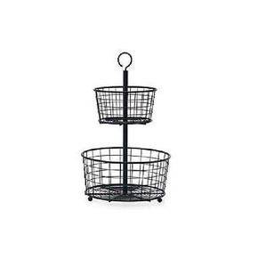 Best Quality Multi Purpose Metal <b>Table</b> Top <b>Basket</b> for Countertop Storage Bathroom Office and Living Room Available At For Sale - Product Image 5