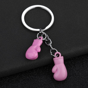 Hot Creative 3D Métal Lutte Gants Pendentif Porte-clés À La Mode Gants <span class=keywords><strong>De</strong></span> <span class=keywords><strong>Boxe</strong></span> Conception pour Clé UV/Offset Fitness Club Graduation - Product Image 5