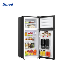 Mini-réfrigérateur domestique à double porte de 4,3 pieds cubes, 110 V, avec congélateur supérieur, idéal pour le bureau - Product Image 4