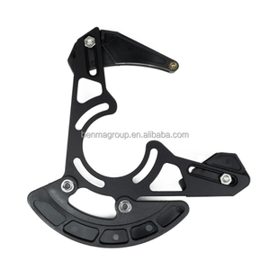 Pièces et accessoires de vélo en alliage d'aluminium noir <span class=keywords><strong>VTT</strong></span> chaîne guide protecteur <span class=keywords><strong>garde</strong></span> pour vélo - Product Image 1
