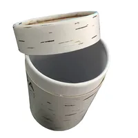 Tube en papier personnalisé de qualité alimentaire, écologique, hermétique, pour l'emballage du thé, du café, des noix, des fruits secs