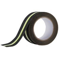 Colle à solvant noire et jaune, adhésif pour sol, adhérence, sécurité, imperméable, bande antidérapante réfléchissante