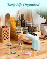 Étiqueteuse manuelle Phomemo E975 pour fournitures scolaires, artisans DIY et organisation de la maison et de la cuisine, embosseuse rétro vintage