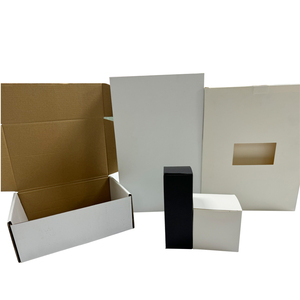 Custom Logo Recyclable <b>White</b> Drawer Cardboard Jewelry <b>Box</b> Luxury Packaging <b>Box</b> - Product Image 1