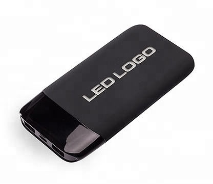 Light up Logo Power Bank 5000mAh,Multiple Port Input/output,Multi-color Business Design,OEM ODM BSCI Certified Factory Direct