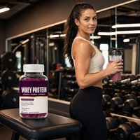 Gummies Protéinés en Gros : Whey, Créatine, Collagène, Sans Sucre, Saveur Baies, Marque Privée OEM