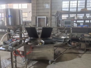 เครื่องทำวาฟเฟิล 15 หัว รุ่น AD สายการผลิตวาฟเฟิลนุ่มอัตโนมัติ เครื่องทำวาฟเฟิล อาหารว่าง - Product Image 1