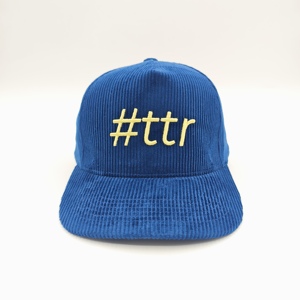 Gorra de Béisbol de Pana Personalizada con Logotipo Bordado, Ajustable, Unisex, Casual, de 6 Paneles, Calidad Premium, MOQ Bajo - Product Image 5