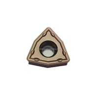 Plaquettes de tournage en carbure pour tour CNC, acier au tungstène, revêtement PVD CVD, outils de perçage haute dureté, modèle OEM WCMX030208-FN