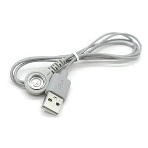 El nuevo producto USB A macho a 10,0mm enchufe hembra EEG ECG cable Tens Cable de plomo para cables de electrodo Tens EMS