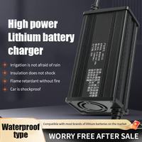 Chargeur de batterie au plomb Tianheng 48V 8A 600W, entièrement étanche, conception en pot, pour charge standard de scooter