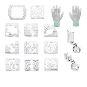 Acrílico DIY costura plantilla prensatelas <span class=keywords><strong>Kit</strong></span> combinación forma especial corte costura regla para <span class=keywords><strong>Patchwork</strong></span> y acolchado - Product Image 2