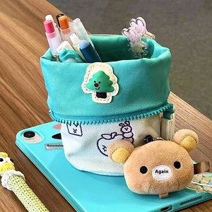 Высококачественный простой вертикальный пенал большой емкости для хранения канцелярских принадлежностей - Product Image 5