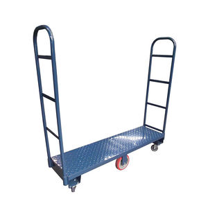 창고 하이 엔드 스틸 다이아몬드 플랫폼 핸드 유틸리티 트롤리 U 선반 보트 카트 - Product Image 4