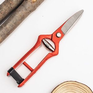 Lu Ban's Work Bypass Pruning Shears Stainless Steel Red 20-30 Mm For Gardening Tree Trimming - Product Image 1