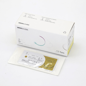 Suturas Quirúrgicas <span class=keywords><strong>Absorbibles</strong></span> y No <span class=keywords><strong>Absorbibles</strong></span> al por Mayor con Varios <span class=keywords><strong>Tipos</strong></span> <span class=keywords><strong>de</strong></span> Agujas - Product Image 2