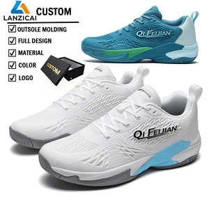Chaussures de sport personnalisées pour hommes, respirantes, antidérapantes, pour le tennis de table et le pickleball, avec logo personnalisé - Product Image 1