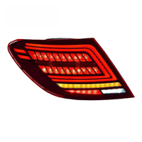 Système d'éclairage de feux arrière automatiques pour Mercedes Benz Classe C W204 Feux arrière 2007 - 2014 Ensemble de frein arrière Plug and Play