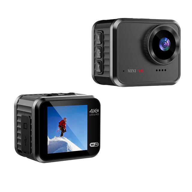 Bicycle Helmet Camera UHD 4K 60fps Waterproof High Speed Sports Action and Camera Wifi hd Action DV for Outdoor Video Recorder