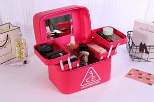 저렴한 프로모션 선물 뷰티 케이스 화장품 케이스 방수 ABS + PC 수하물 여행 가방 세트 - Product Image 3