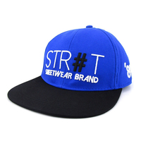Logo brodé en 3D personnalisé 47 vintage hqr Snapback marque de sport casquette de camionneur à bord plat 5 panneaux casquette de baseball la casquettes ajustées