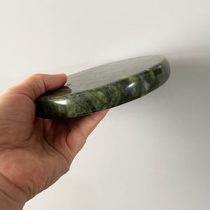 <span class=keywords><strong>Pierre</strong></span> <span class=keywords><strong>de</strong></span> massage ronde <span class=keywords><strong>de</strong></span> grande taille 15*2cm, <span class=keywords><strong>pierre</strong></span> chaude d'énergie, <span class=keywords><strong>jade</strong></span> vert, SPA, masseur corporel, Reiki, guérison, méditation, soulagement <span class=keywords><strong>de</strong></span> la douleur, soins <span class=keywords><strong>de</strong></span> santé - Product Image 5