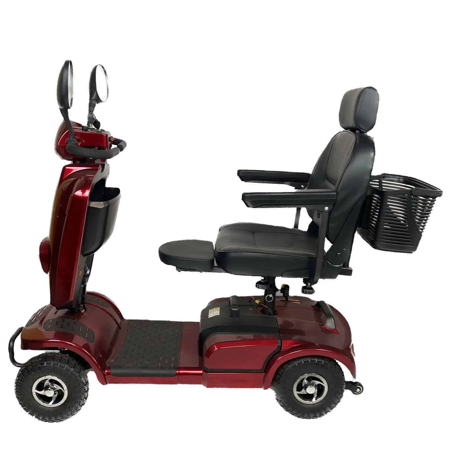 Düşük fiyat büyük boy 4 tekerlekli engelli yaşlı hareketlilik scooter