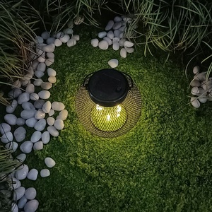 Yeni güneş açık avlu oyulmuştur rattan dokuma dekoratif asılı ışık - Product Image 5
