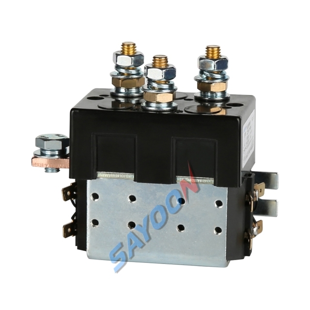 SAYOON CZWT Series DPDT 150A/200A Contactors Reverse Control Motor Switch for Tricycles 12V/24V/48V/60V CE ROHS Certified