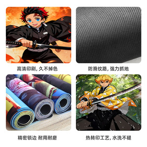 Sanxing Anime <b>Mouse</b> Pad 700x300x2mm Rubber Gaming Desk Mat Rectangular Office Keyboard Pad Anti Slip - Product Image 4