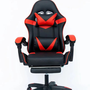 Sedia Girevole in Pelle Regolabile in Altezza con Ruote per Ufficio, Computer, Studio e <span class=keywords><strong>Gaming</strong></span>, Consegna Gratuita - Product Image 1
