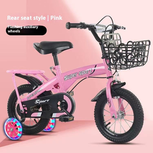 Vélo pour enfants pour garçons/filles de 3 à 10 ans Vélo à pédales pour enfants avec roues d'entraînement Design léger - Product Image 6