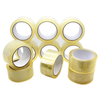 Fabricant d'emballage transparent BOPP autocollant acrylique OPP fort clair emballage personnalisé colis carton boîte d'étanchéité ruban adhésif