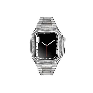 苹果手表系列8 7 6 5 4定制标志高品质表壳表带