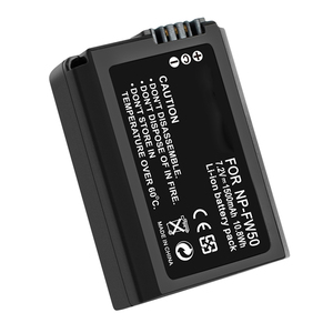 Batterie pour appareil photo rechargeable NP-FW50 NP FW50 pour <span class=keywords><strong>Sony</strong></span> A6000 A6400 A6300 <span class=keywords><strong>A6500</strong></span> A7 A7II A7RII A7SII A7S A7S2 A7R Batterie pour appareil photo - Product Image 4
