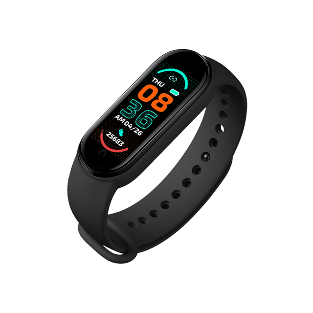 2026 M6 UK8 IP67 Smart Watch TFT Display Fitness Tracker Heart Rate Monitoring Sport Square Compatible Fitpro