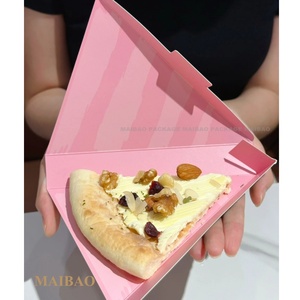 Vente en gros <span class=keywords><strong>de</strong></span> contenants alimentaires jetables en kraft personnalisés, boîtes à pizza, frites, <span class=keywords><strong>poulet</strong></span>, cartons <span class=keywords><strong>de</strong></span> 12, 16, 18 pouces, 26, 33 cm, boîtes à pizza en tranches - Product Image 4