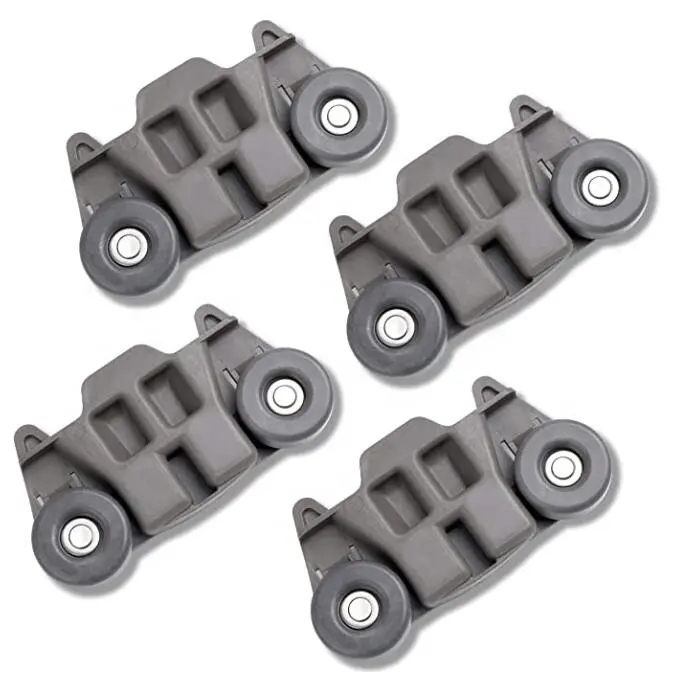 New upgrade dishwasher spare parts replacements rack wheels for Kitchenaid Whirlpool Kenmore Maytag