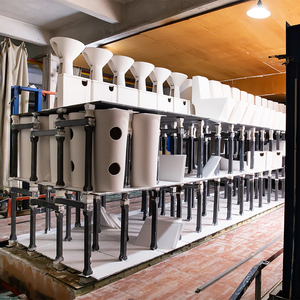 Lavabos de cerámica montados en encimera, lavadero de baño blanco, decoración del hogar, estilo nórdico, <span class=keywords><strong>barato</strong></span>, venta al por mayor - Product Image 6